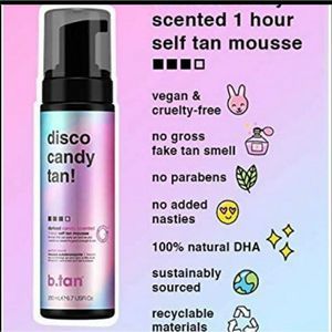 New b.tan Disco Candy Tan 1hr Self-Tan‎ Mousse